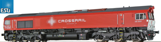 ESU H0 AC/DC 31363 Diesellok Class 66 Crossrail "Sound + Dampf"
