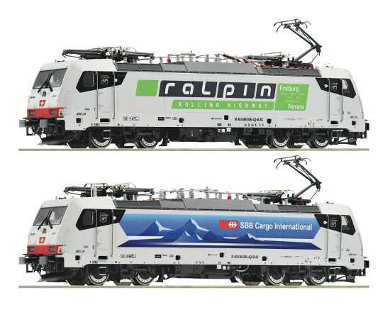 Roco H0 78733 SBB E-Lok BR 186 RAlpiercer "für Märklin Digital + Sound" 