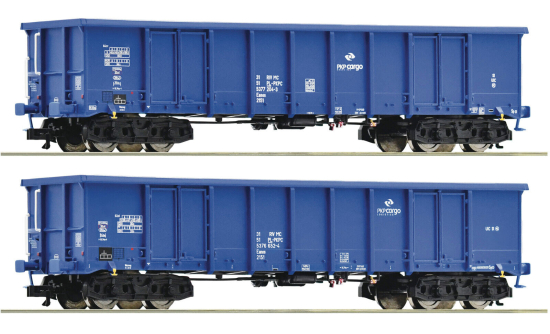 Roco TT 37651 Güterwagen-Set "Gattung Eanos" der PKP 