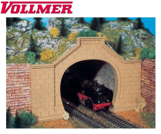 Vollmer H0 42505 Tunnelportal Rheintal 2-gleisig (2 Stück) 