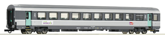 Roco H0 74538 Corail-Großraumwagen "Typ B10rtu" 2. Kl. der SNCF 1:87 