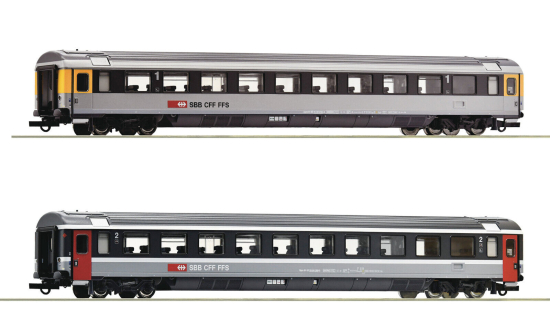 Roco H0 74023 Schnellzugwagen-Set "EuroCity 7" der SBB 