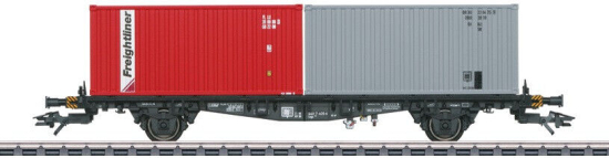 Märklin H0 47680-01 Container-Tragwagen Lbgjs 598 Freightliner der DB 
